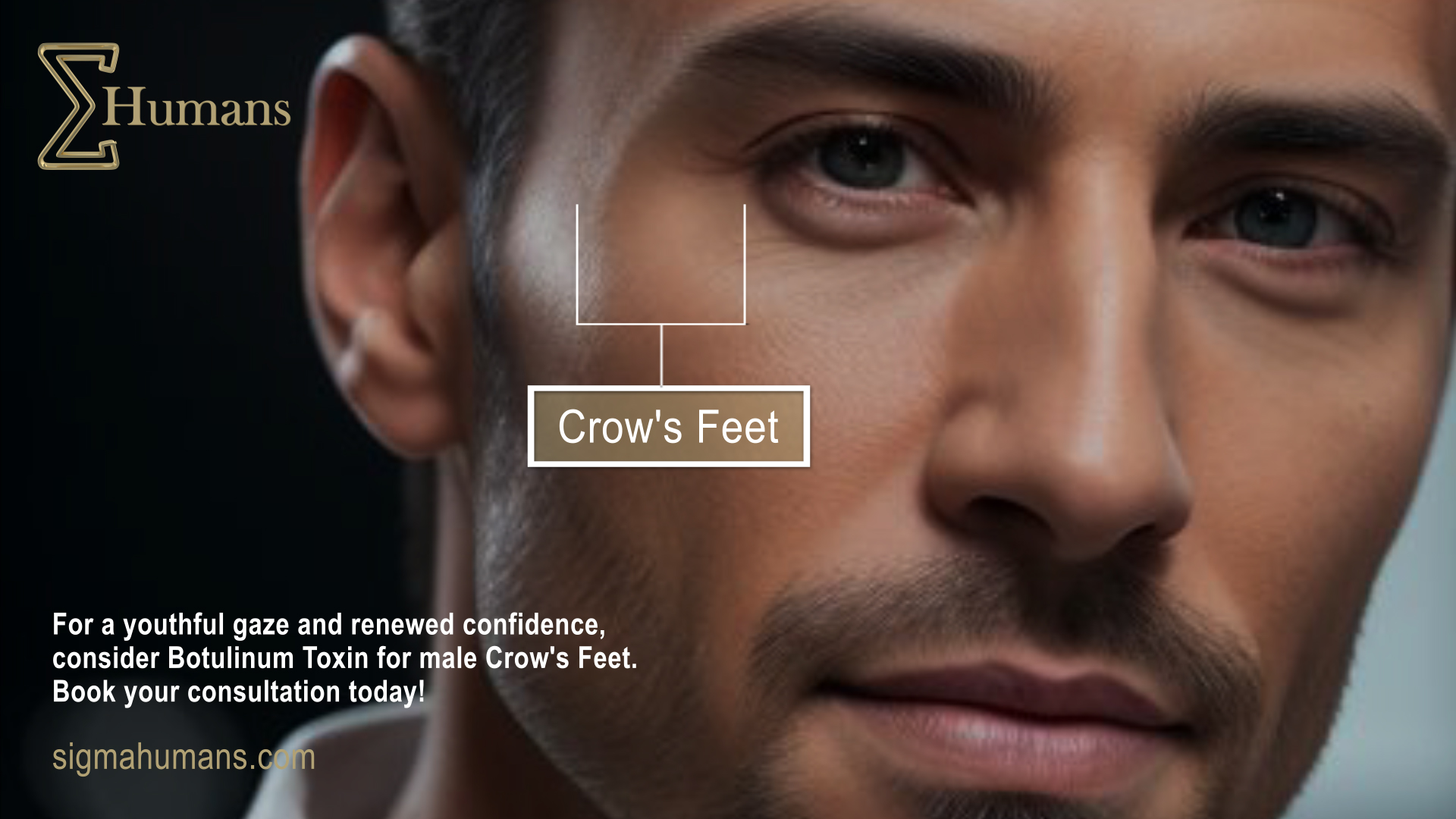 Crows Feet Crows Feet Botulinum Toxin Tailored Approach for Men Botulinum Toxin 2